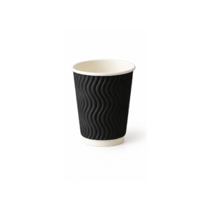 RIPPLE BLACK PAPER CUP